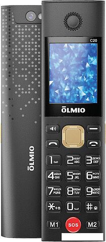 Телефон Olmio C20 (черный)