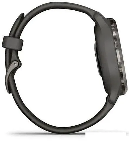 Умные часы Garmin Venu 2S (сланцевая нержавеющая сталь/черный)