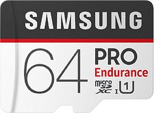 Карта памяти Samsung PRO Endurance microSDXC 64GB + адаптер