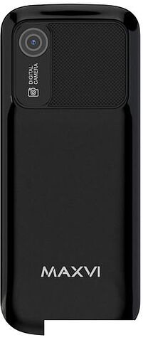 Кнопочный телефон Maxvi P30 (черный)
