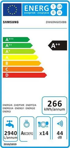 Посудомоечная машина Samsung DW60M6050BB