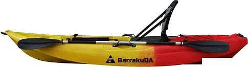 Байдарка BarrakuDA SOT285 (желтый/красный)
