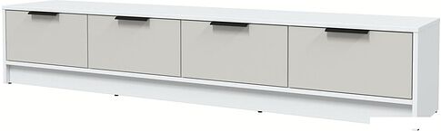 Тумба Интерлиния ТВ Концепт КТ-ТВ4-35 (персидский жемчуг/белый платинум)