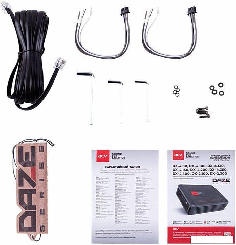 Автомобильный усилитель ACV DX-4.350 v4