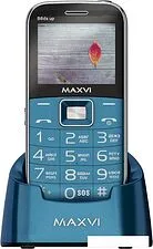 Кнопочный телефон Maxvi B6ds up (маренго)