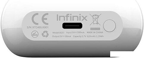 Наушники Infinix AI Buds (белый)