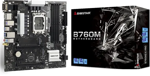 Материнская плата BIOSTAR B760MZ-E PRO Ver. 6.0