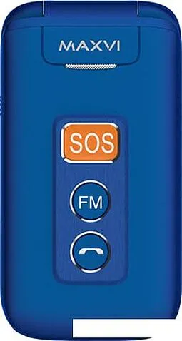 Мобильный телефон Maxvi E5 (синий)