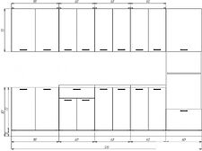 Готовая кухня ЭлиГард Lion 3.2 (персидский жемчуг/малага)