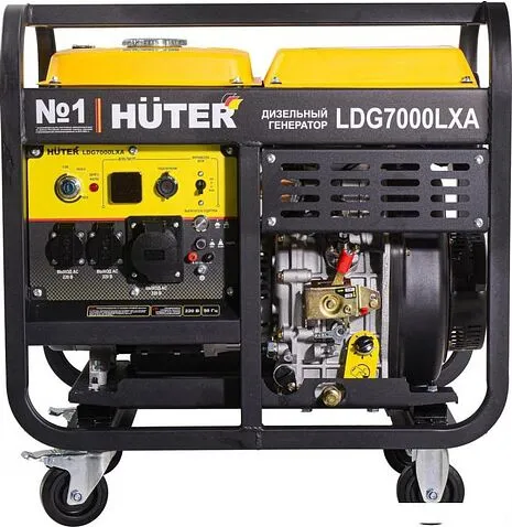 Дизельный генератор Huter LDG 7000LXА
