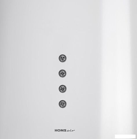Кухонная вытяжка HOMSair Tau 39 Isla (белый)