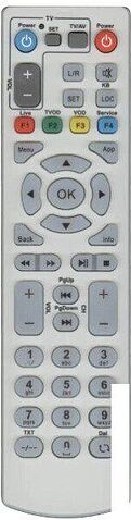 Пульт ДУ ZALA IP TV GDL-62-ZTE030 (серый) Пульт ДУ ZALA IP TV GDL-62-ZTE030 (серый)