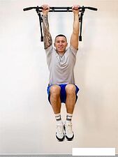 Турник Absolute Champion треххватный к стене Maх (черный)