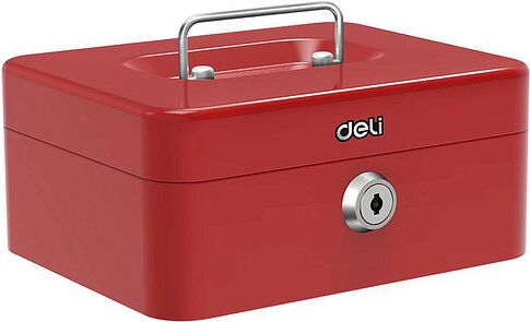 Кэшбокс Deli T501 (красный)