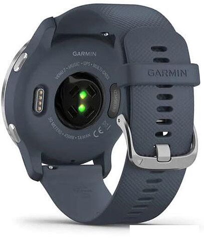 Умные часы Garmin Venu 2 (нержавеющая сталь/синий гранит)