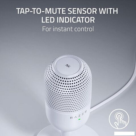 Проводной микрофон Razer Seiren V3 Mini Mercury White