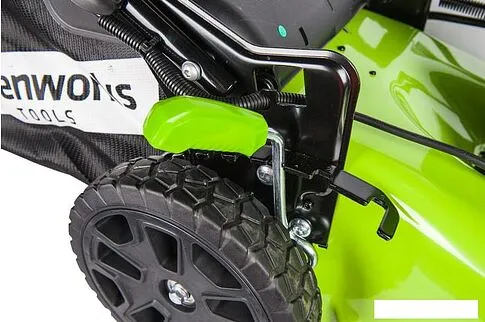 Колёсная газонокосилка Greenworks GD60LM46HP (с 1-м АКБ 4 Ah)