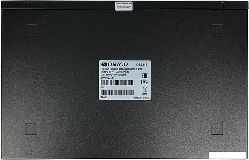 Управляемый коммутатор 3-го уровня Origo OS3218/A1A