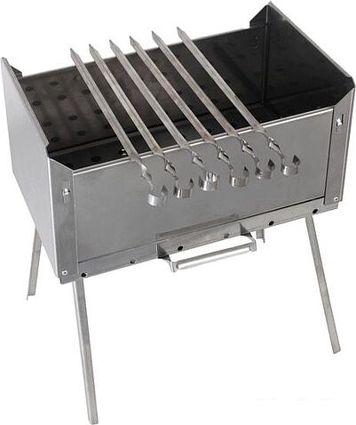 Мангал КЕДР плюс МД-6Нс (нерж. сталь 1.5 мм)