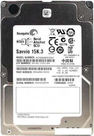 Жесткий диск Seagate Savvio 15K.3 300GB (ST9300653SS)
