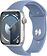 Умные часы Apple Watch Series 9 45 мм (алюминиевый корпус, серебристый/зимний синий, спортивный силиконовый ремешок S/M)
