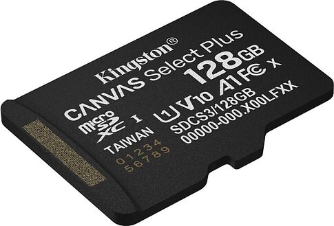 Карта памяти Kingston Canvas Select Plus microSDXC 128GB SDCS3/128GBSP