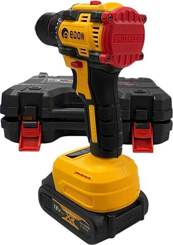 Дрель-шуруповерт Edon Pro AD-18BL (с 2-мя АКБ, кейс)