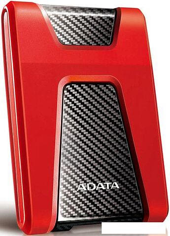 Внешний жесткий диск A-Data DashDrive Durable HD650 AHD650-1TU31-CRD 1TB (красный)