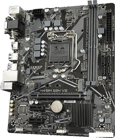 Материнская плата Gigabyte H410M S2H V2 (rev. 1.9/2.1)