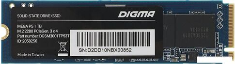 SSD Digma Mega P5 512GB DGSM3001TP53T