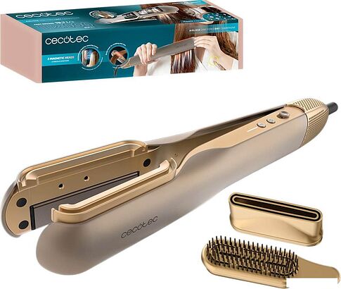 Выпрямитель Cecotec AirLisse 2 в 1 ForceDry Champagne 111302