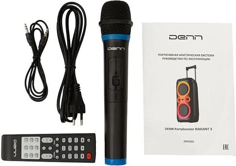 Колонка для вечеринок DENN Radiant 3 DPS335