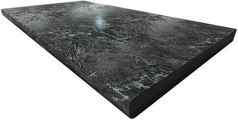 Готовая кухня Интерлиния Мила Пластик 1.2x1.2 (дуб эпоксид/черный/кастилло темный)