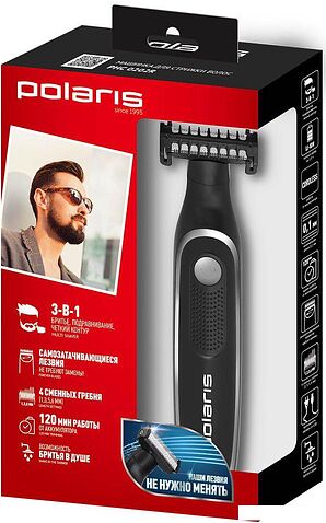 Триммер для бороды и усов Polaris PHC 0202R