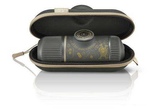 Ручная кофеварка WACACO Nanopresso Dark Soul Grey + Case