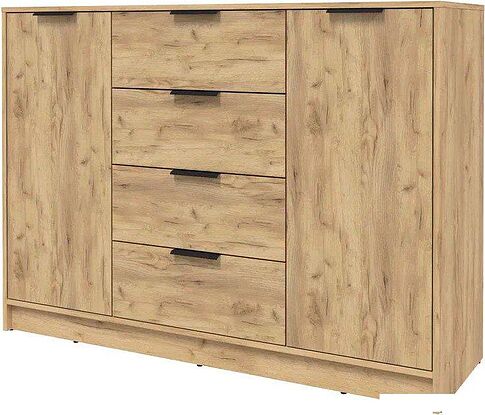 Тумба Интерлиния Концепт КТ-Т140 (дуб золотой/дуб золотой)