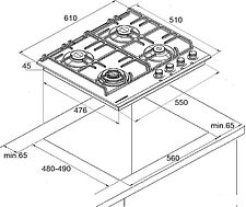 Варочная панель KUPPERSBERG FG 65 B