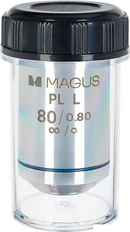 Magus 80PLL 80х/0.80 Plan L WD 1.25мм 83465