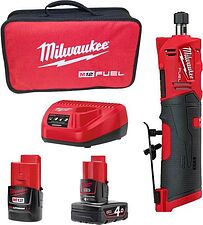 Прямошлифовальная машина Milwaukee M12 Fuel FDGS-422B 4933471436 (с 2-мя АКБ 2 Ah, 4 Ah) Прямошлифовальная машина Milwaukee M12 Fuel FDGS-422B 4933471436 (с 2-мя АКБ 2 Ah, 4 Ah)