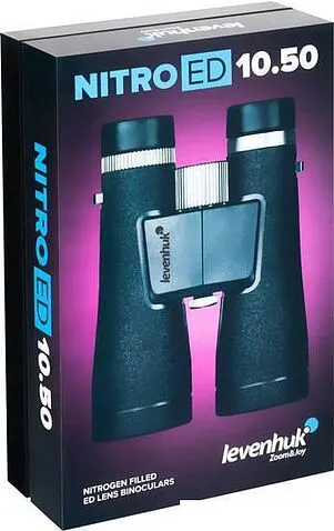 Бинокль Levenhuk Nitro ED 10x50