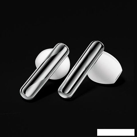 Наушники QCY FairyBuds T21 (серебристый/белый)