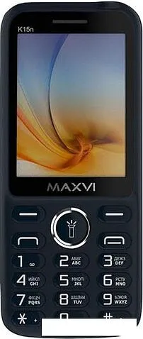 Мобильный телефон Maxvi K15n (синий)