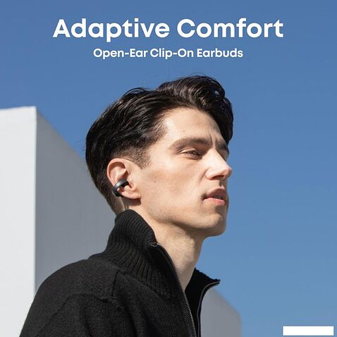 Наушники Anker Soundcore AeroClip (черный)