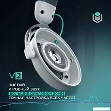 Наушники IO by Red Square Graphite v2 (белый)