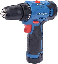 Дрель-шуруповерт DongCheng DCJZ23-10 Type EK (с 2-мя АКБ, кейс)