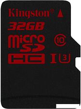Карта памяти Kingston microSDHC (Class 10) 32GB (SDCA3/32GBSP) Карта памяти Kingston microSDHC (Class 10) 32GB (SDCA3/32GBSP)