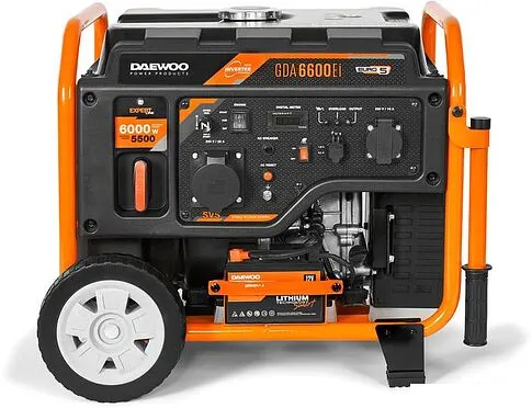 Бензиновый генератор Daewoo Power GDA 6600Ei