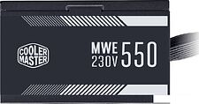 Блок питания Cooler Master MWE 550 White 230V V2 MPE-5501-ACABW-EU Блок питания Cooler Master MWE 550 White 230V V2 MPE-5501-ACABW-EU