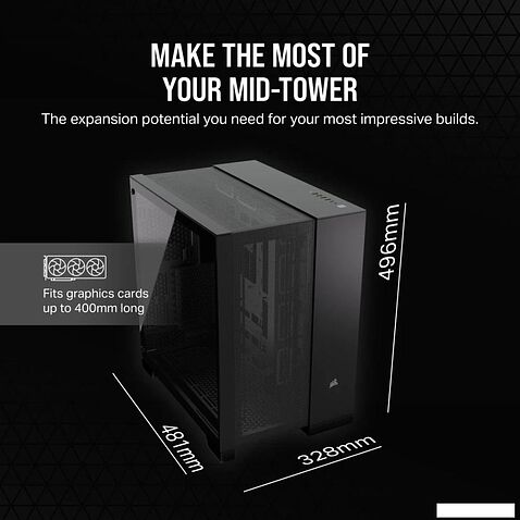 Корпус Corsair 6500D Airflow Dual Chamber CC-9011259-WW