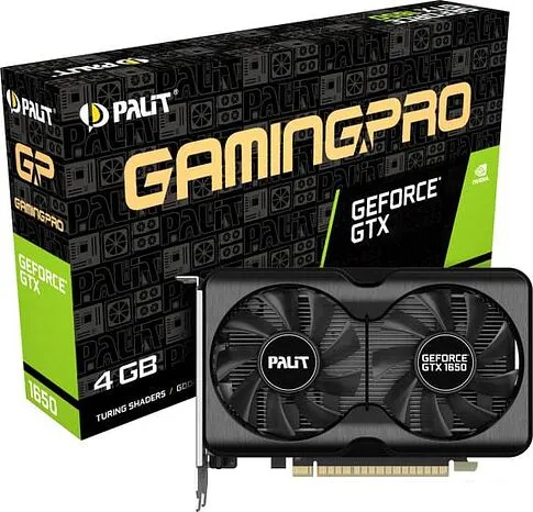 Видеокарта Palit GeForce GTX 1650 GP 4GB GDDR6 NE6165001BG1-1175A